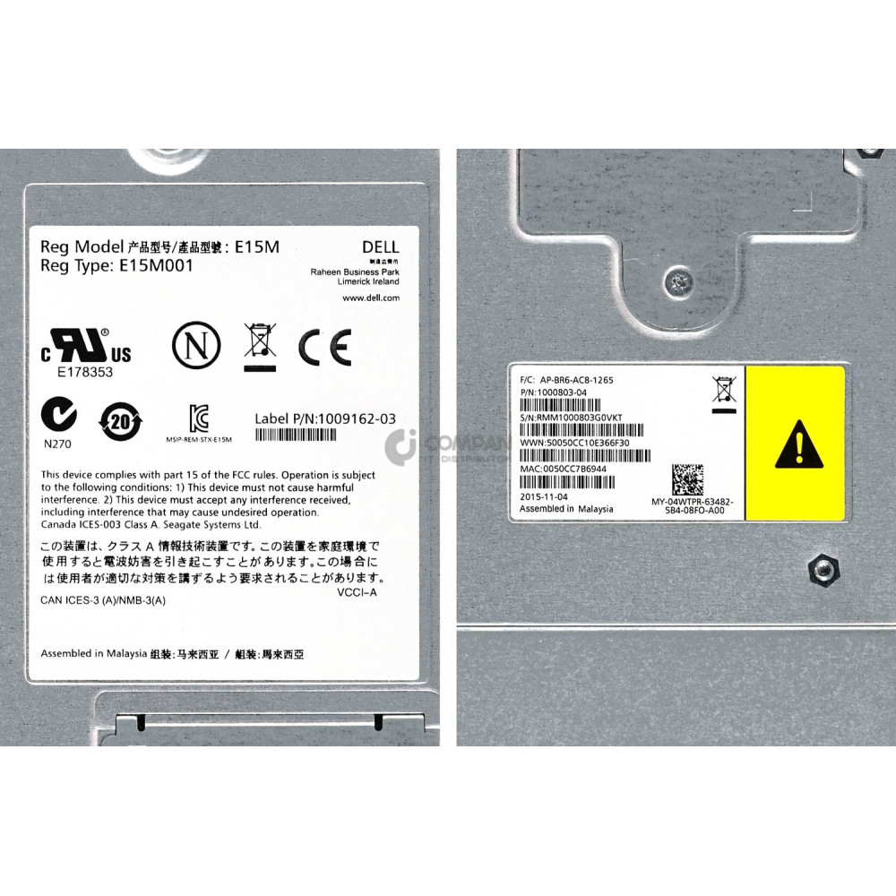 4WTPR DELL 12G SAS TYPE B CONTROLLER MODULE FOR COMPELLENT SCV2000 SCV2020